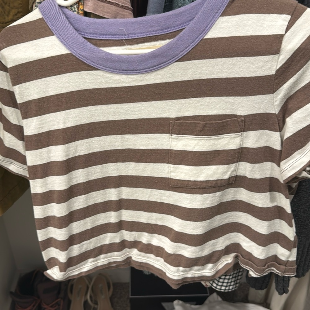 Madewell cropped tee